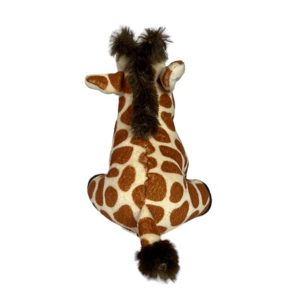 Miniature Giraffe Stuffed Animal Plush Monkey Island 5" Brown Tan - Picture 4 of 13